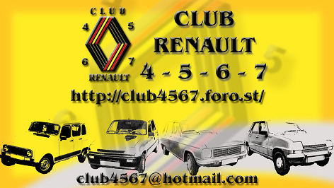 CLUB DEL RENAULT 4-5-6 Y 7 DE ESPAÑA
